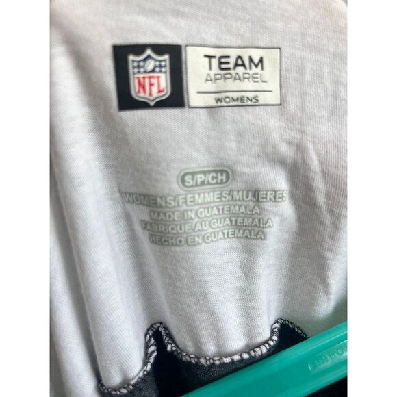 NFL Team Apparel Women’s Raiders 3/4 Sleeve Shirt Size V-Neck Small S new - Picture 6 of 10